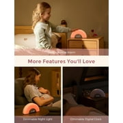 Momcozy DreamSync Tech™ Baby Sound Machine, Night Light, APP Control Baby Sleep Trainer, Routine Builder, White Noise Machine with 34 Soothing Sounds, Wake Up Light Sunrise Alarm Clock