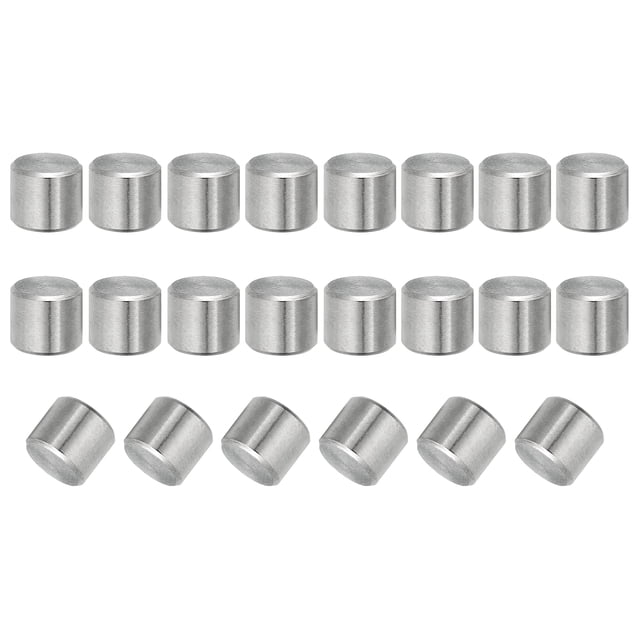 Uxcell 22 piezas pasador de espiga 10mm x 8mm soporte de estante pasador de espiga acero inoxidable 304
