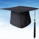 thumbnail image 2 of Birretes de graduación con borlas, suministros para fiestas de graduación, sombreros de graduación, accesorios fotográficos para estudiantes (borlas negras), 2 of 8