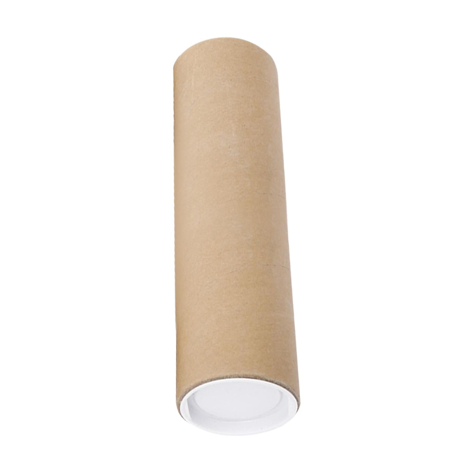 Poster Tubes with Caps Inner Dia 2.36in Round Large Cardboard Long Cardboard Mailing Tube for Document Poster Artwork Paintings Shipping 40cm