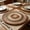 B, variant on NIUBWJL 6PC Artistic Spiral Floral Placemats in Sunset Hues Home Dining Friends Gatherings Café Table Decor & Accessories
