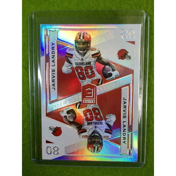 JARVIS LANDRY BROWNS JERSEY#80 CARD PRIZM Baker Mayfield's WR 2019 ELITE DECK SP