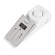 thumbnail image 1 of Alarma de seguridad portátil con tope de puerta en forma de cuña para casa, viajes, apartamento, alerta antirrobo, 120 dB, 1 of 13