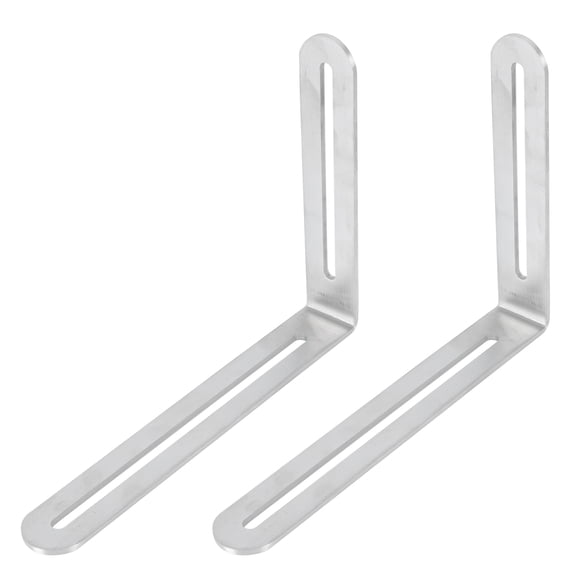 IBASETOY Heavy Duty Corner Brace Stainless Steel Corner Connection DIY Projects 2pcs