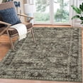 thumbnail image 2 of 2ft*6ft/4*6ft/5ft*7ft/8ft*10ft/9ft*12ft Washable Rugs, Rug Distressed Vintage for Living Room Bedroom Oriental Floral Office Rug Low Pile Neutral Soft Nursery Rug Non Slip Farmhouse Floor Cover, 2 of 9