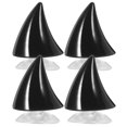 thumbnail image 1 of BESTYASH 1Jgo Cuernos Para Casco De Motocicleta De Plástico Resistente Color Negro Para, 1 of 6