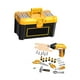 thumbnail image 4 of Juego de herramientas para niños de 35 piezas, martillo de juguete, taladro electrónico para niños de 3 a 5 años. amarillo, 4 of 9