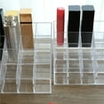 thumbnail image 4 of Organizador de esmaltes de uñas SUNFEX, expositor de labiales acrílico de 4 niveles, 24 botellas, 4 of 8