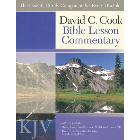 Pre-Owned David C. Cook Bible Lesson Commentary KJV: The Essential Study Companion for Every Disciple (Paperback) 1434764893 9781434764898