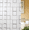 D, variant on Shower Curtain PEVA Waterproofing Shower Curtain Mildew Bathroom Curtain Wave Window Tulle Home Luxury（180*200cm/70.8*78.7in）