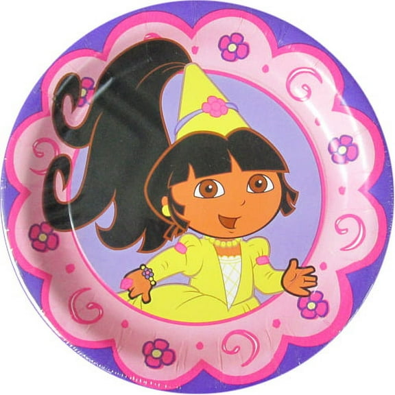 Dora the Explorer 'Princess' Small Paper Plates (8ct)