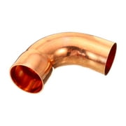 Uxcell 42mm (1.65") ID Elbow Copper Pipe Fitting 90 Degree Short Turn Pressure Connector Sweat Solder Connection