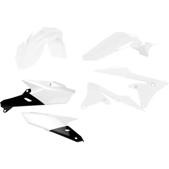 Acerbis 2374184586 Replica Plastic Kit Original White 14