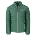 thumbnail image 2 of Men's Cutter & Buck  Hunter Green Ivy League Rainier PrimaLoft Eco Insulated Full-Zip Puffer Jacket, 2 of 3