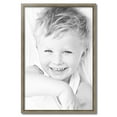 thumbnail image 2 of ArtToFrames 24" x 36" Silver Picture Frame, 24x36 inch Silver Wood Poster Frame (WOM-5023), 2 of 7