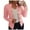 1-PK1, variant on Women's Jacket Double Suit Solid Open Front Slim Fit Work Office Blazer Plus Size Lightweight Jacket