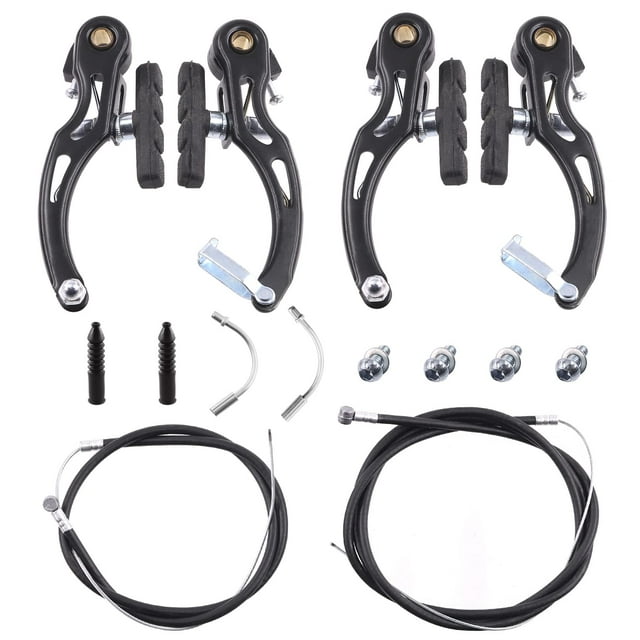 Set de frenos para bicicleta Swpeet, 14 piezas, cables tipo V, botas de goma