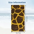 thumbnail image 3 of PHYHOO Print Beach Towel Highly Absorbent Microfiber Bath Towel Quick Dry Blanket 30x60in, 3 of 8