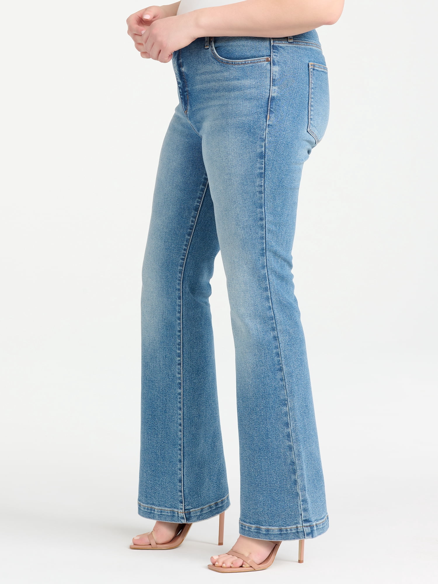 Sofia Vergara Women's Plus Size Melissa High Rise Flare Sizes 14W-26W