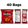 thumbnail image 4 of Nacho Cheese Flavored Tortilla Chips - 40 Count, 1 Ounce Bags for Bold Snacking, 4 of 10