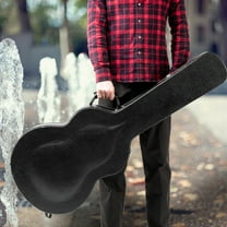 High-End Fine-Grain PU Leather Hard Case for 335 Style Semi-Hollow & Hollowbody Guitar