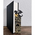 thumbnail image 5 of MarcapáGinas de DragóN para Hombres, Accesorios de Libros para Amantes de la Lectura, Marcadores de Libros para Leer Dragones Negros y Dorados, 5 of 5