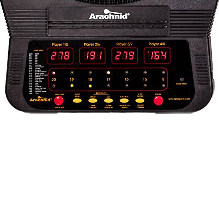 Arachnid Cricket Pro 650 Tournament Series Electronic Dartboard