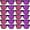 Purple, variant on Square Sunglasses Mens Womens UV400 Protection Retro Mirrored Sunglasses Bulk (12 Pack)