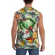 thumbnail image 4 of Fotbe Vegan1 Men's Camiseta sin Mangas Estampada para Hombres, Playera Casual para Gimnasio, Entrenamiento, Playa-X-Large, 4 of 7