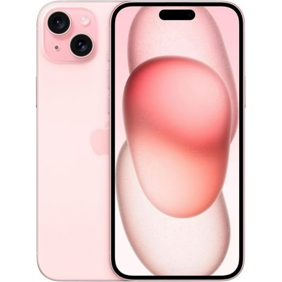 Pre-Owned Fully Unlocked Apple iPhone 15 Cell Phone 128GB 8GB RAM Pink