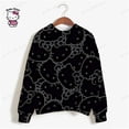 thumbnail image 3 of Sudadera con capucha para mujer, con estampado de HELLO KITTY, manga larga, talla grande, informal, para otoño, y2k, 3 of 5