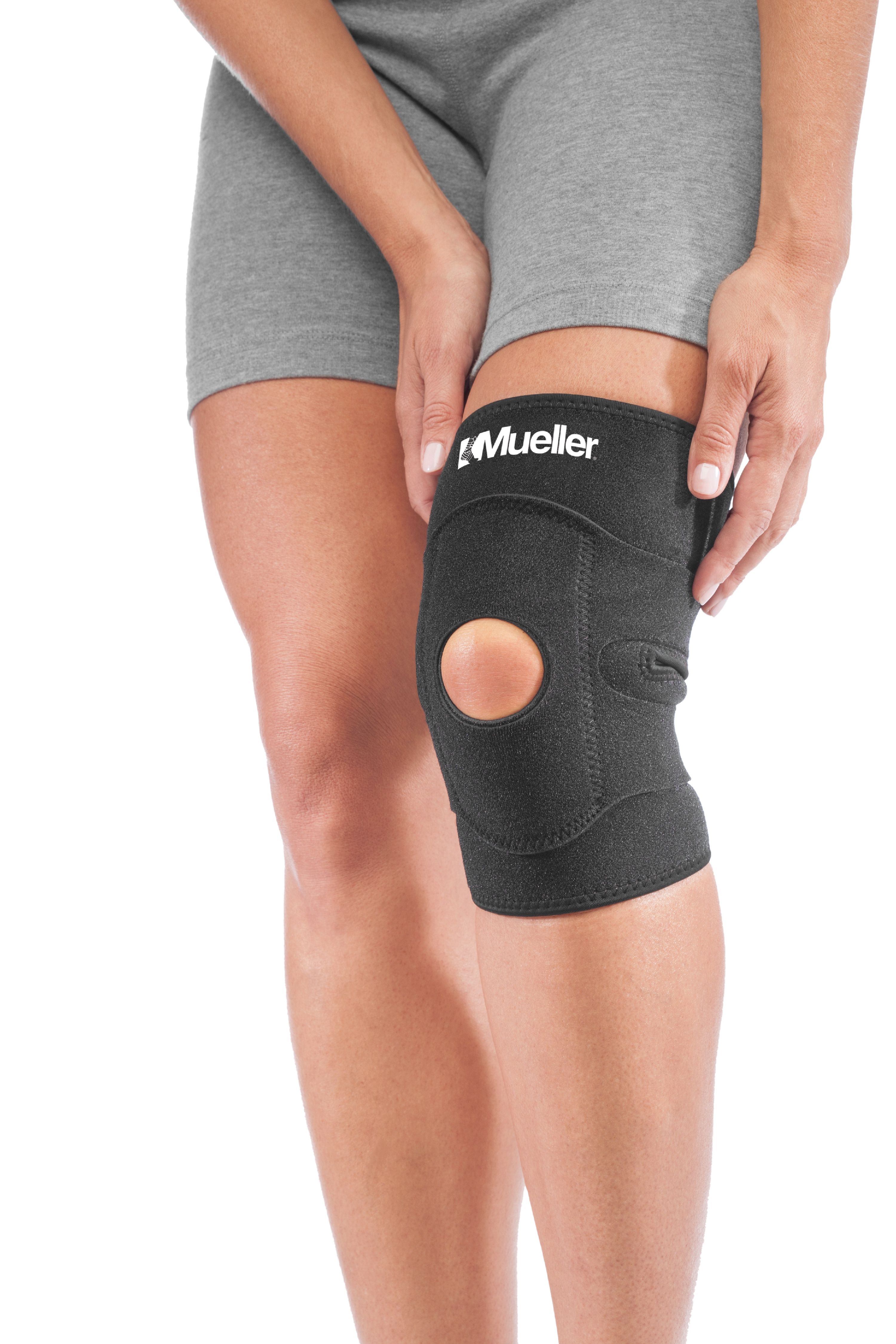 Mueller 4-Way Adjustable Knee Support Brace, Black photo 3