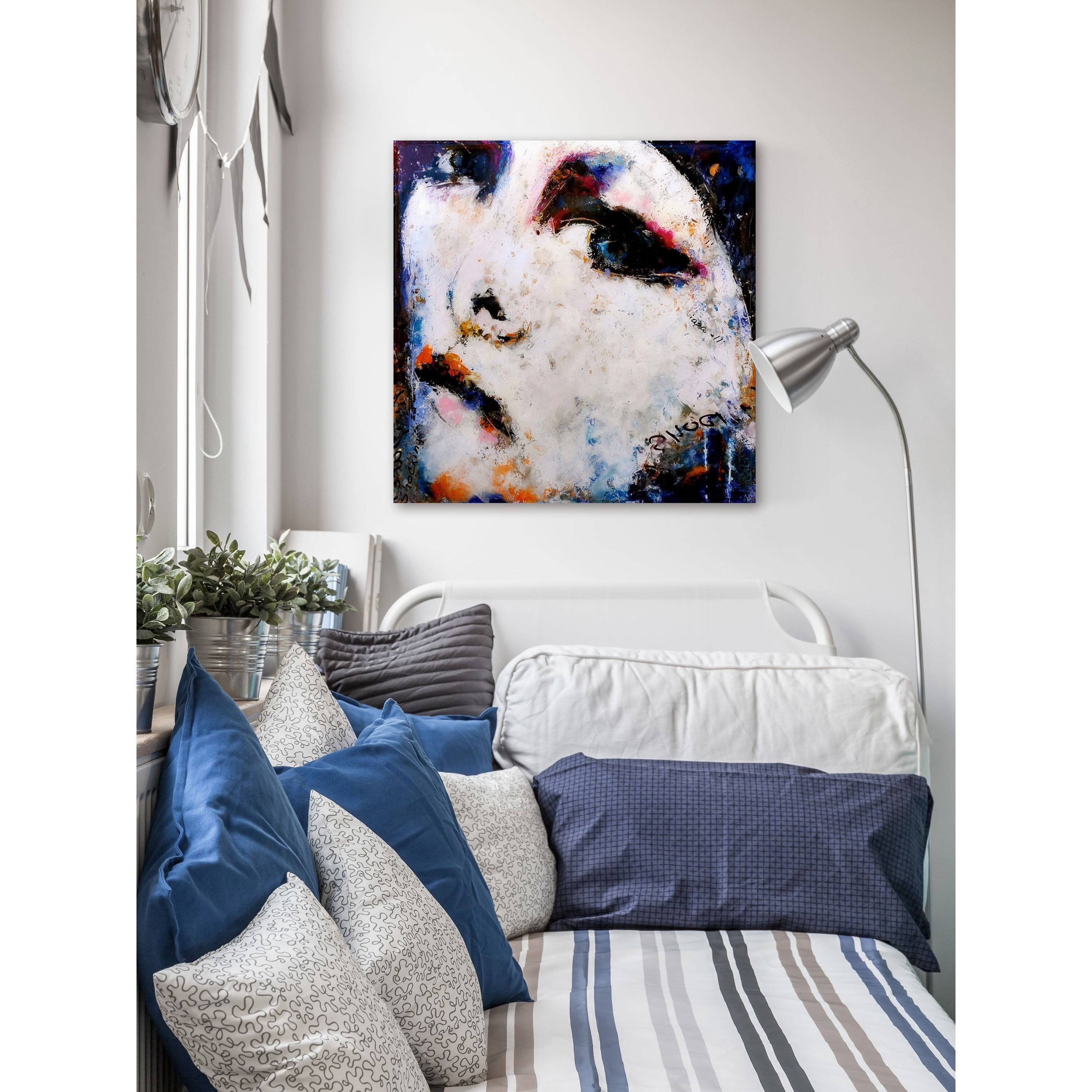 Shocking Shiaparelli Painting Print on Wrapped Canvas