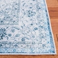 thumbnail image 3 of SAFAVIEH Tucson Donovan Traditional Machine Washable Area Rug, 6' x 6' Round, Green/Grey, 3 of 8