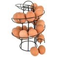 thumbnail image 3 of Soporte Para Huevos, Organizador De Huevos De Metal, Estante Dispensador De Huevos, Rodillo Para Huevos En Espiral, Contenedor Para Huevos, Estante De Exhibición Para Huevos Que, 3 of 5