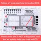 thumbnail image 3 of Regla de ECG de 7 Pasos, Regla de ECG de 7 Pasos para Interpretación de ECG/EKG, Herramienta Rápida y Veloz de Análisis y Medición Cardíaca, 3 of 5