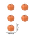 thumbnail image 3 of BUTASY Fall Pumpkin Decorations for Home-5Pcs Realistic Plastic Pumpkins for Indoor Outdoor Thanksgiving Centerpieces Party Decor, 3 of 7