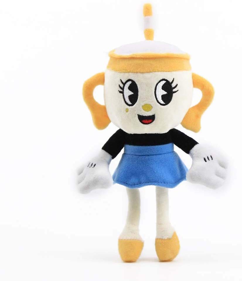 Game Cuphead Sunflower Cagney Carnantion Plush Figure Doll Gift U.S Seller