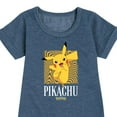thumbnail image 3 of Pokémon - Hypnotic Pikachu Art - Youth Girls Fleece Dress, 3 of 5