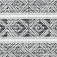 thumbnail image 3 of SAFAVIEH Classic Vintage Eric Geometric Polyester Area Rug, Black, 5' x 8', 3 of 5