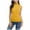 Yellow, variant on Vivianyo HD Women's Turtleneck Sleeveless Slim Fit Tank Top, Soft Stretchy Basic Layering Vest, Women's Dark Blue, Sizes S-XL