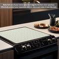 thumbnail image 6 of Sage Green Stove Top Cover for Electric Stove, Heat Resistant Glass Ceramic Stovetop Protector Mat, 28.5" x 20.5" Non-Slip Rubber Surface, 6 of 7