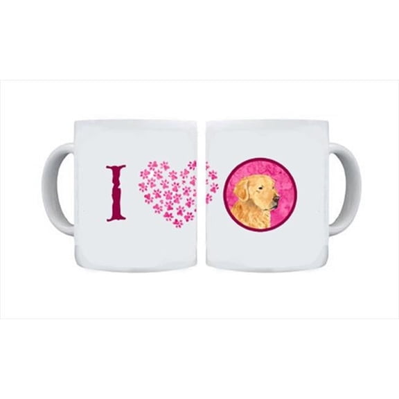 15 oz. Golden Retriever Dishwasher Safe Microwavable Ceramic Coffee Mug
