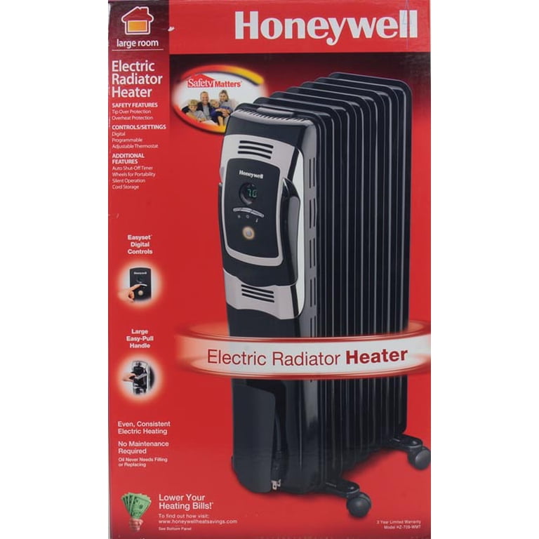Honeywell Silent Room Heater HZ-709-WMT - Walmart.com