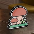 thumbnail image 3 of Forest Mushroom 3D Novelty Light Box, Organic Food Decor for Natural Living Spaces (Width 12 inch, 30cm), 3 of 9