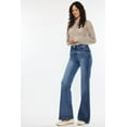 thumbnail image 6 of Kancan - Avonlea High-Rise Wide Flare Jeans in Buttery Soft Stretch Denim (32" Inseam) - ESSENTIAL, KC20024, 6 of 11