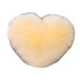 thumbnail image 1 of Flmtop Poupée d'Oreiller Texture Douce Application Large PP Coton Décoratif en Forme de Coeur Canapé Housse de Coussin Fournitures Ménagers, 1 of 11
