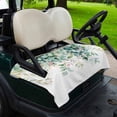 thumbnail image 2 of Golf Cart Seat Covers for 2 Seater,Eucalyptus Microfiber Cart Seat Towel Blanket,Leaf Branch Nature Fruit Spring Summer Absorbent Breathable Non Slip Bench Seats Protector for Golf Course 51"x31", 2 of 9