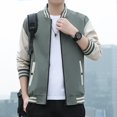 thumbnail image 1 of Chaqueta versátil con estampado de cuello levantado para hombre M-5XLpangjing, 1 of 4