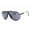 Dark Ruthenium Black, variant on Grey Shaded Pilot Unisex Sunglasses SUPERCHAMPION 02M2/2K 99